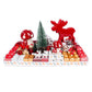Christmas Acrylic Red Tray (Large)